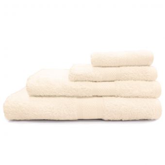 Luxury Egyptian towels Cream