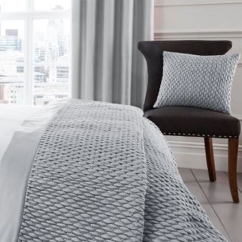 Roma Silver Filled Cushion