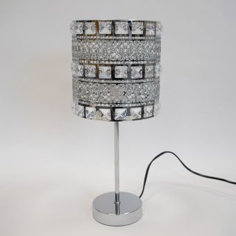 Medan Chrome Table Lamp