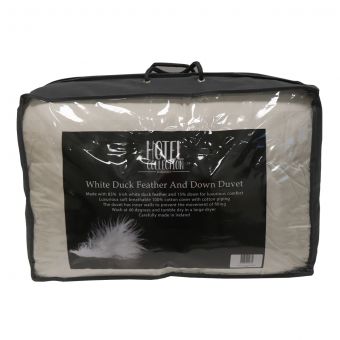 White Duck Feather & Down 13.5 Tog Duvet