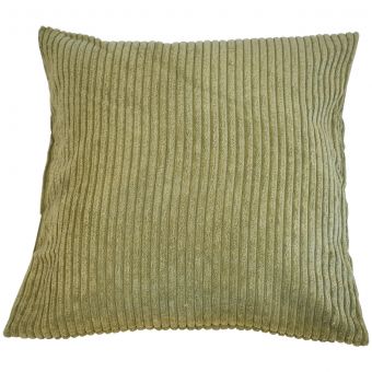 Plush Green Cushion Cover