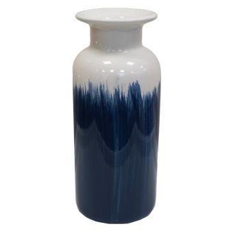 Small Blue Reactive Vase