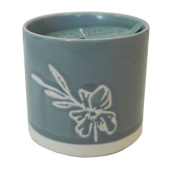 Sea Salt and Sandalwood Scented Candle