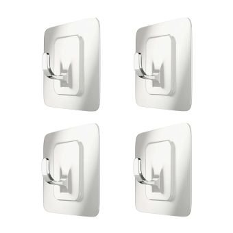 Super Strong Self Adhesive Hooks 4 Pack