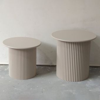 Stavenger Set of 2 Grey Tables