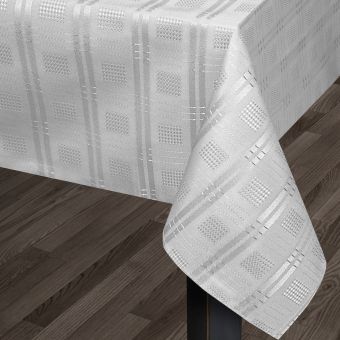 Hampton Silver Table Cloth