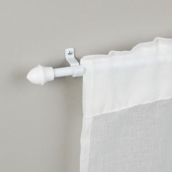 Extendable White Cafe Rod