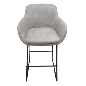 Texas Light Grey Bar Stool