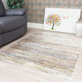 Verdi Brushstrokes Multicoloured Rug
