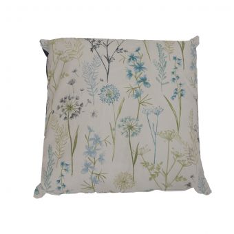 Wildflower Blue Filled Cushion