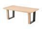 Clayton Oak Black Coffee Table
