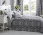 La Rochelle Collection Silver Quilted Bedspread
