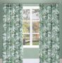 Elysium Pencil Pleat Curtains Green 66x72”