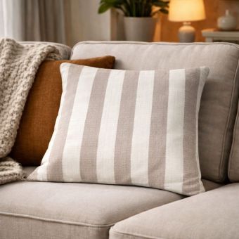 Florence Natural Cushion Cover