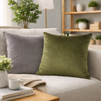 Kate Green Filled Cushion