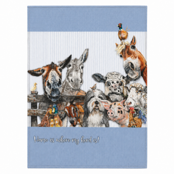 Farmyard Tea Towel