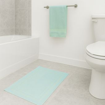 500gsm Zero Twist Aqua Bathmat