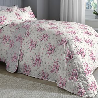Avery Pink Bedspread 200x230cm