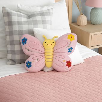 Butterfly Pink Cushion