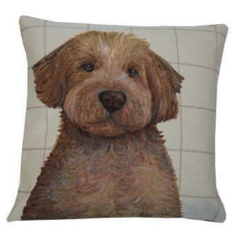 Cockapoo Natural Cushion Cover