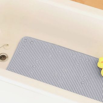 Cushioned Grey Bath Mat