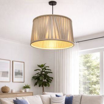 Emma Cream Small Pendant