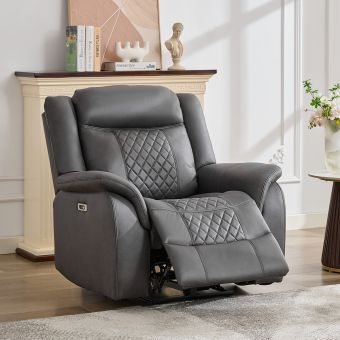 Harriet Grey Armchair BULKY