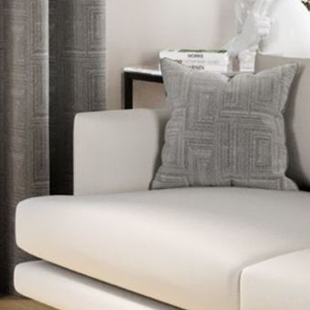 Kyoto Silver Cushion Cover