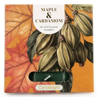 Maple and Cardamom Tea Lights 9 Pack