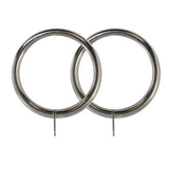 29mm Alexus Stainless Steel Chrome Style Curtain Rings