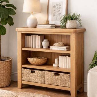 Chatsworth Medium Oak Bookcase