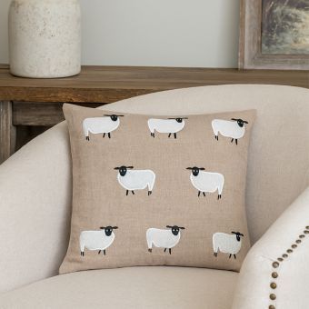 Woolly Natural Cushion Cover