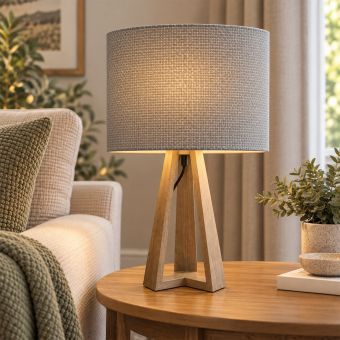 York Natural Table Lamp