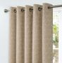 Rimini Natural Blackout Ready Made Eyelet Curtains