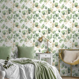 Eucalyptus Green Wallpaper Roll