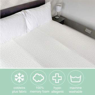 Memory Foam All Seasons Mattress Topper