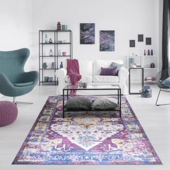 Haider Purple Rug