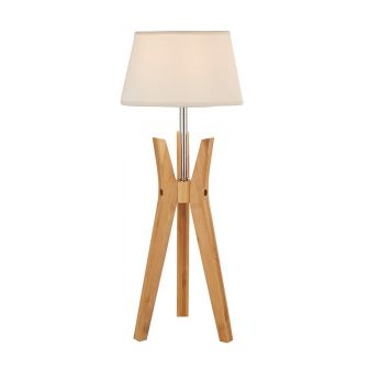 Wood 700932 Cream Table Lamp