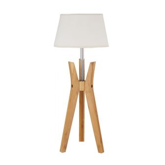 Wood 700932 Cream Table Lamp