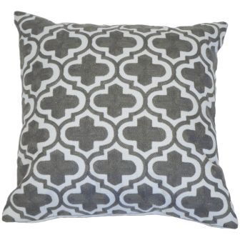 Adana Grey Filled Cushion