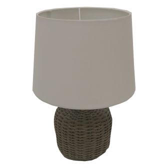 Antigua Grey Table Lamp