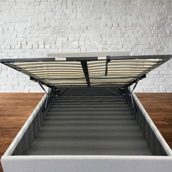 Arizona Gas Lift Grey Bed Frame