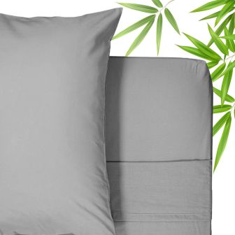 Bamboo Charcoal Pillowcase Pair