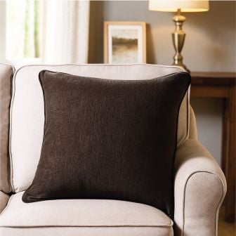 Belgravia Chocolate Cushion Cover