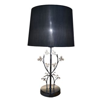 Belle Silver Table Lamp
