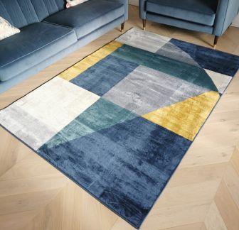 Bergen Villa Blue Rug