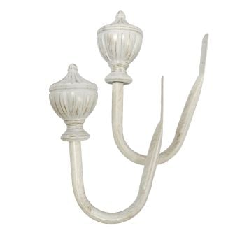 Blenheim White Hold Back Pair