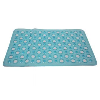 Retro Bathmat Blue