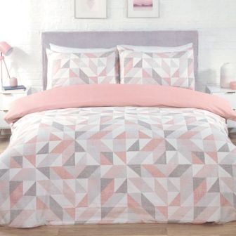 Kenzo Blush Cotton Rich Duvet Set