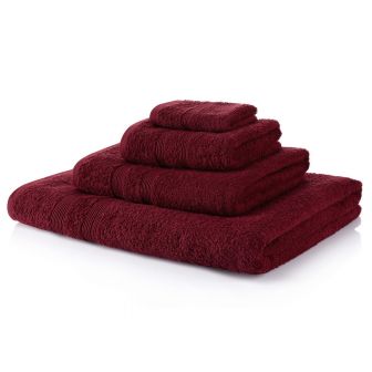500GSM Victoria London Luxury Towel Range Burgundy/Wine
